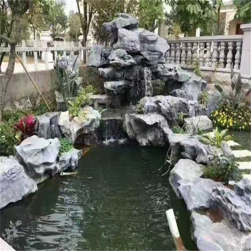 保定庭院鱼池改造过滤